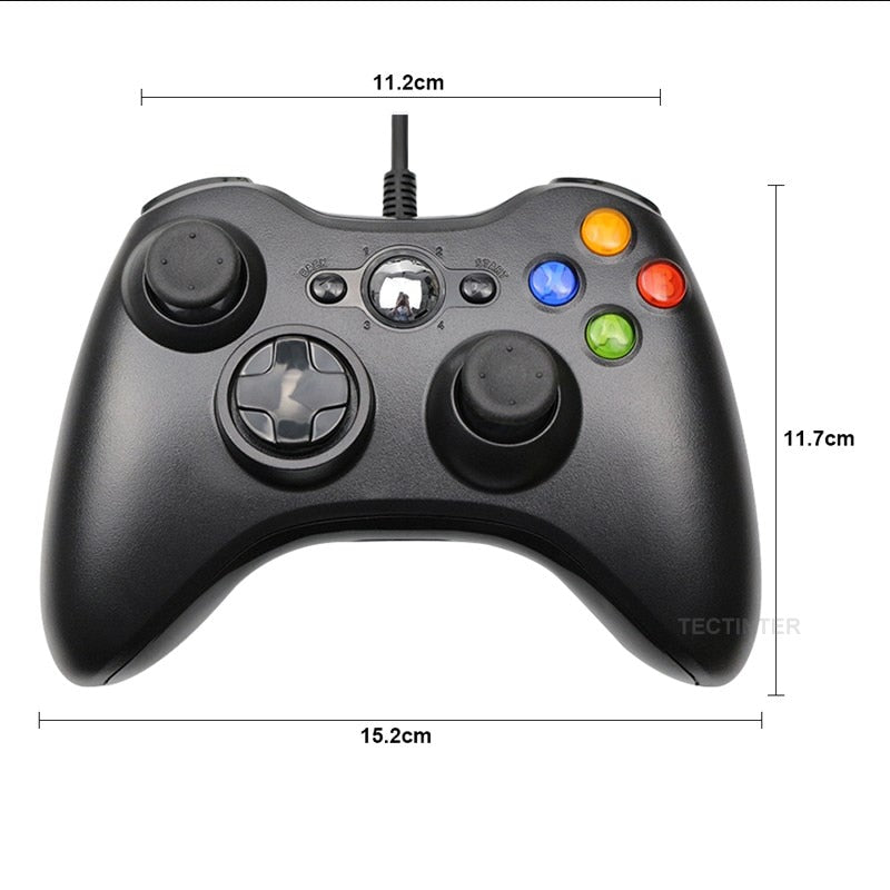 Wired USB 360 Game Controller for PC