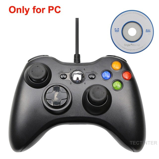 Wired USB 360 Game Controller for PC