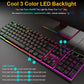 LED Backlit Gaming Keyboard & Mouse Combo