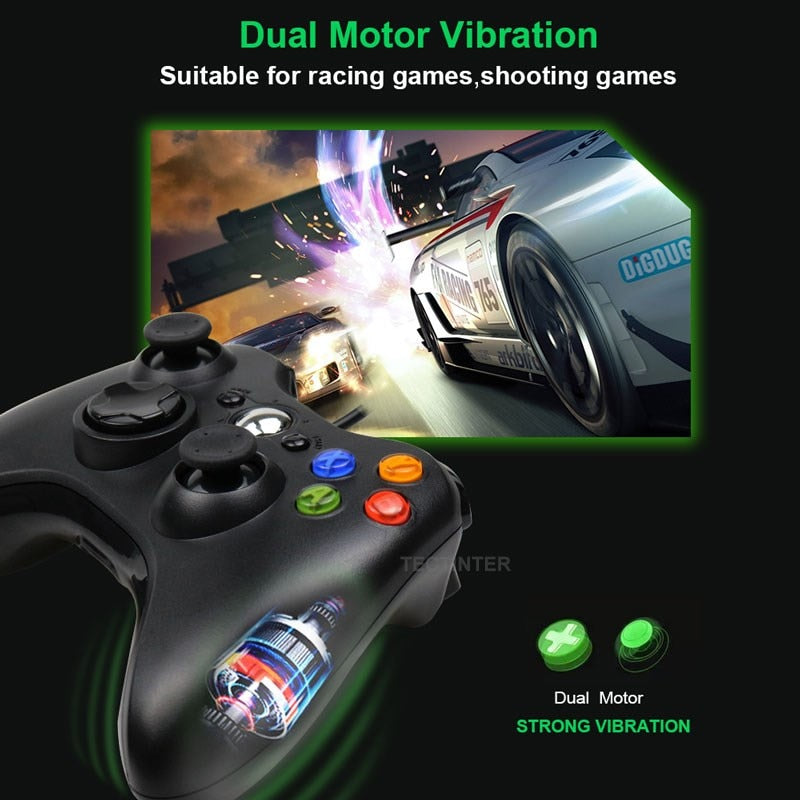 Wired USB 360 Game Controller for PC